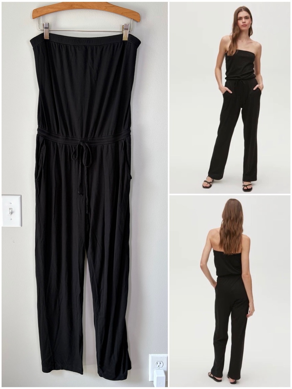 Michael Stars Skye Strapless Jumpsuit